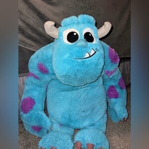 Sully Disney Pixar Monsters Inc Jumbo Sully Plush 32” Mattel Rare Retired Huge!